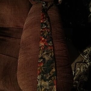 Men's Multicolor Floral Tie